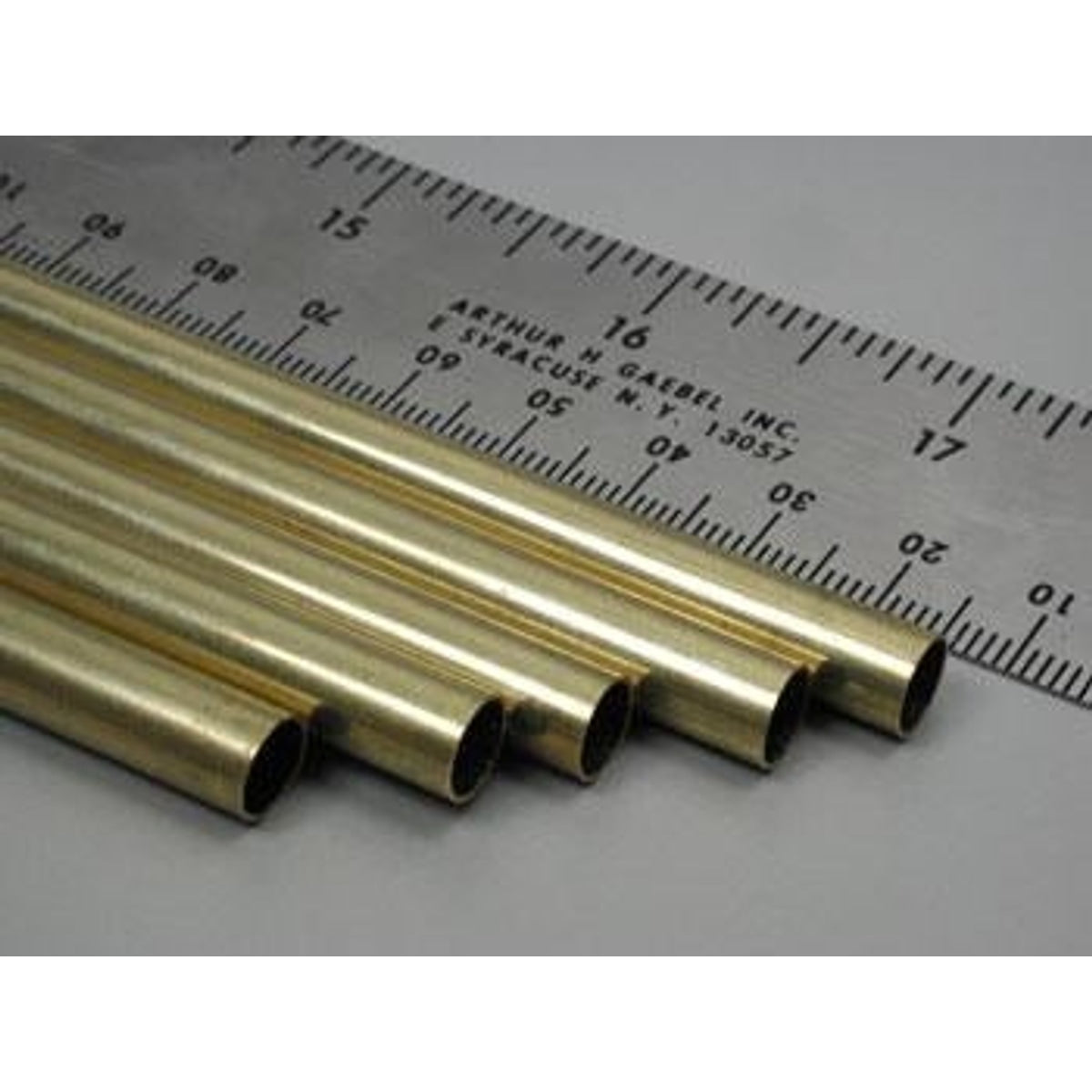 K&S Precision Metals #1150 Round Brass Tube 0.014" x 9/32" x 3' NIB