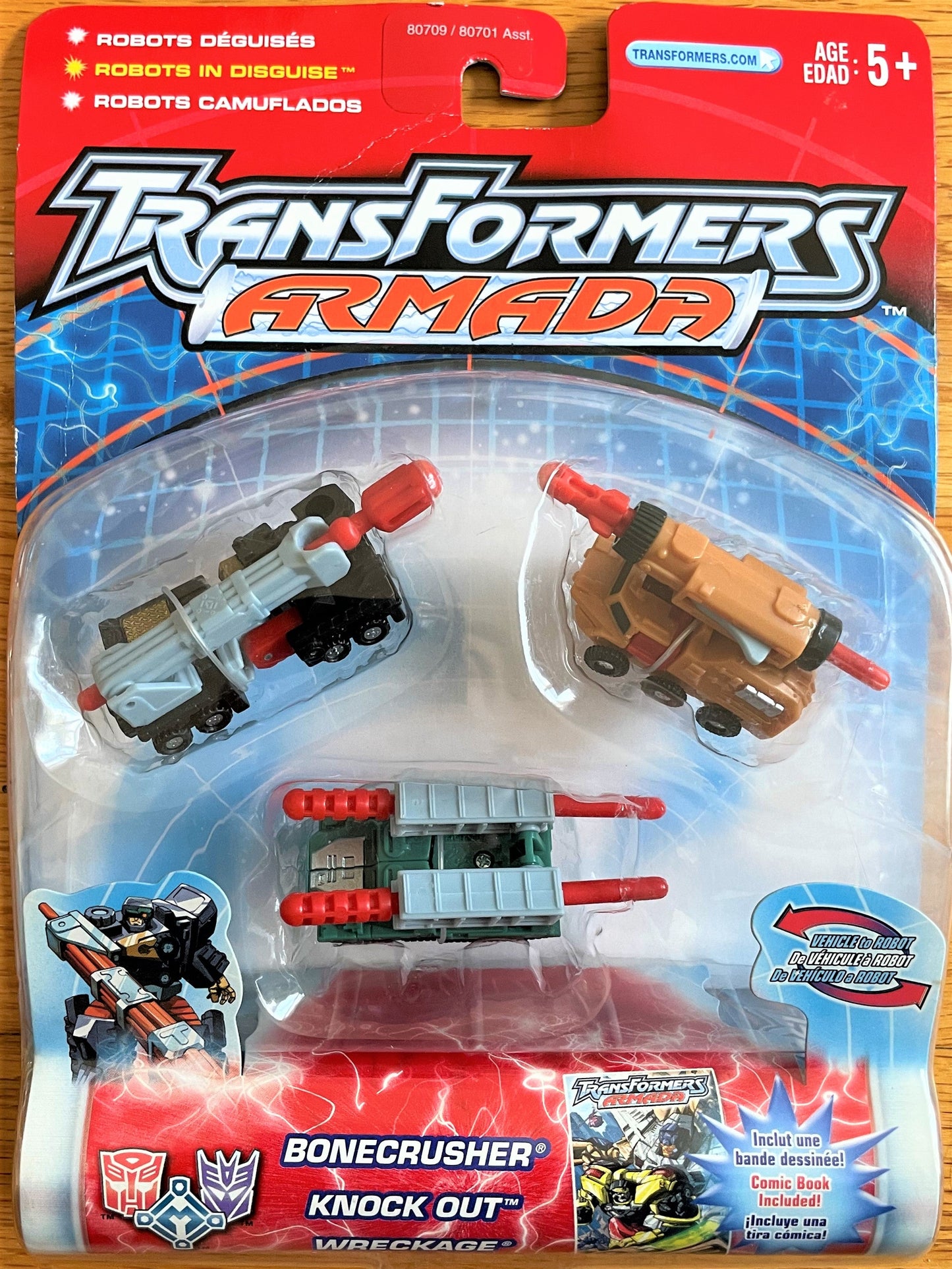Transformers Armada Robots in Disguise Land Military Mini-Con Team