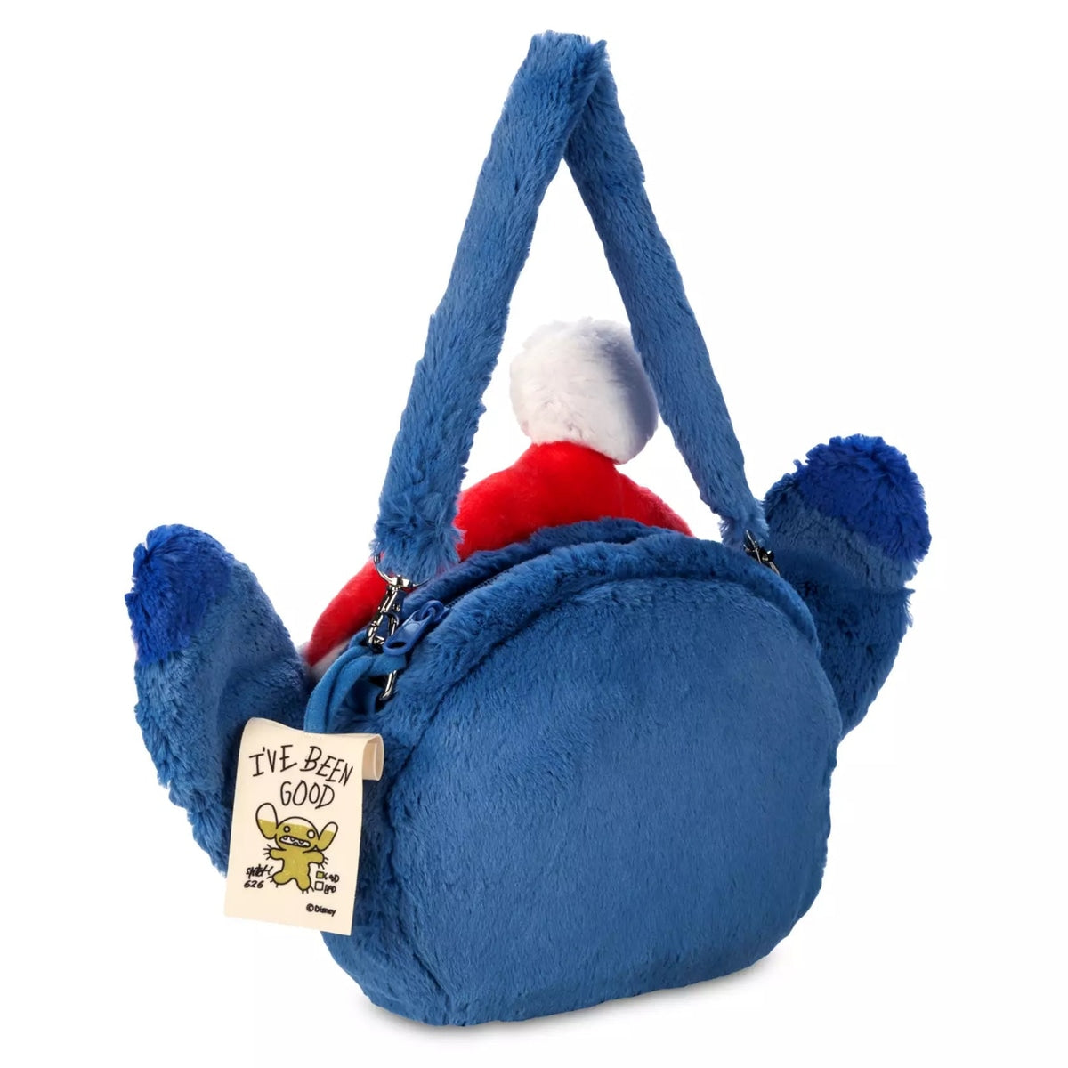 Lilo & Stitch - Stitch Plush Bag (optional Santa hat attachment)