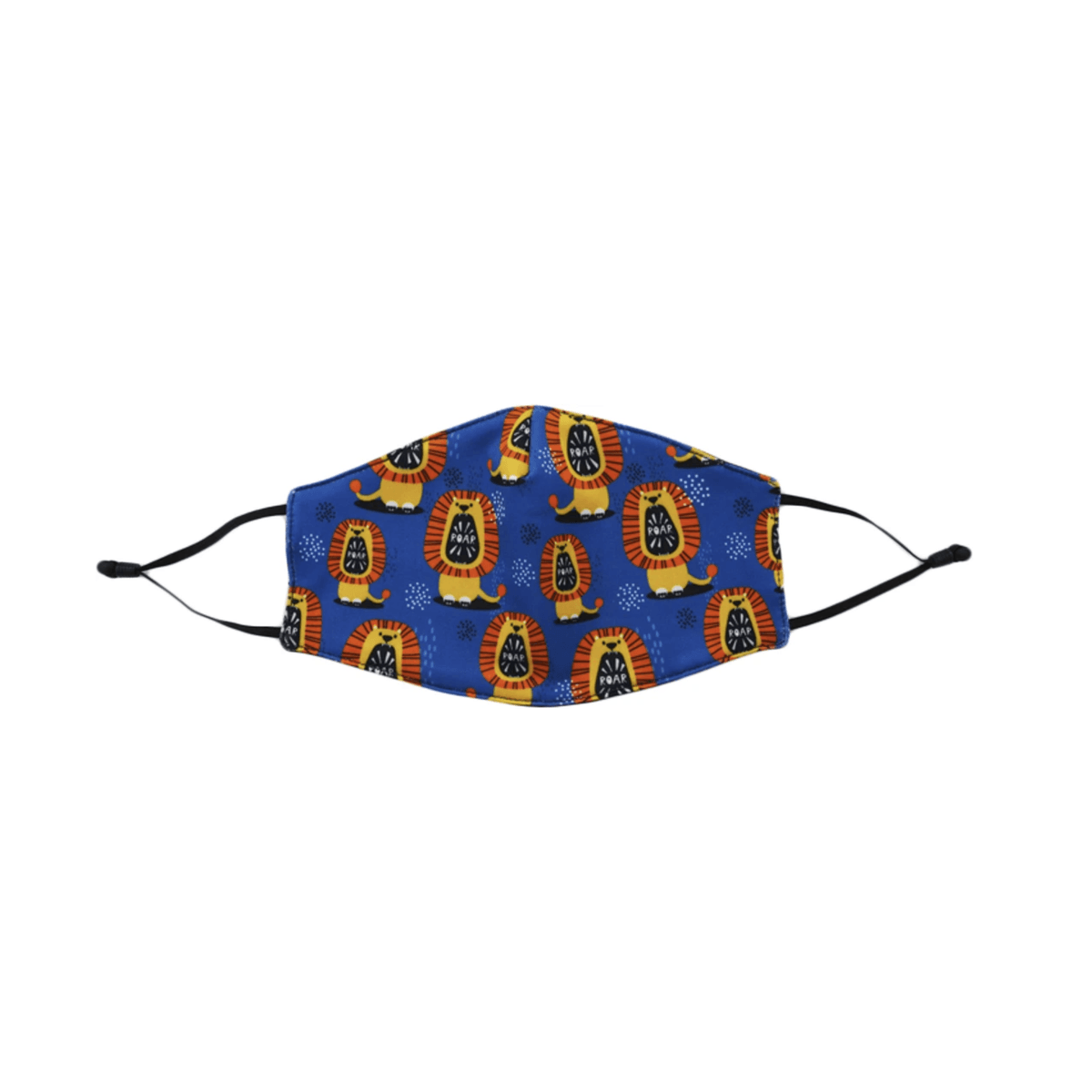 Lion Print Kids Face Mask with Filter