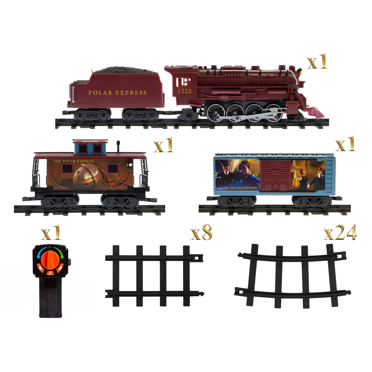 Lionel Polar Express Freight Ready to Play Battery Train Set
