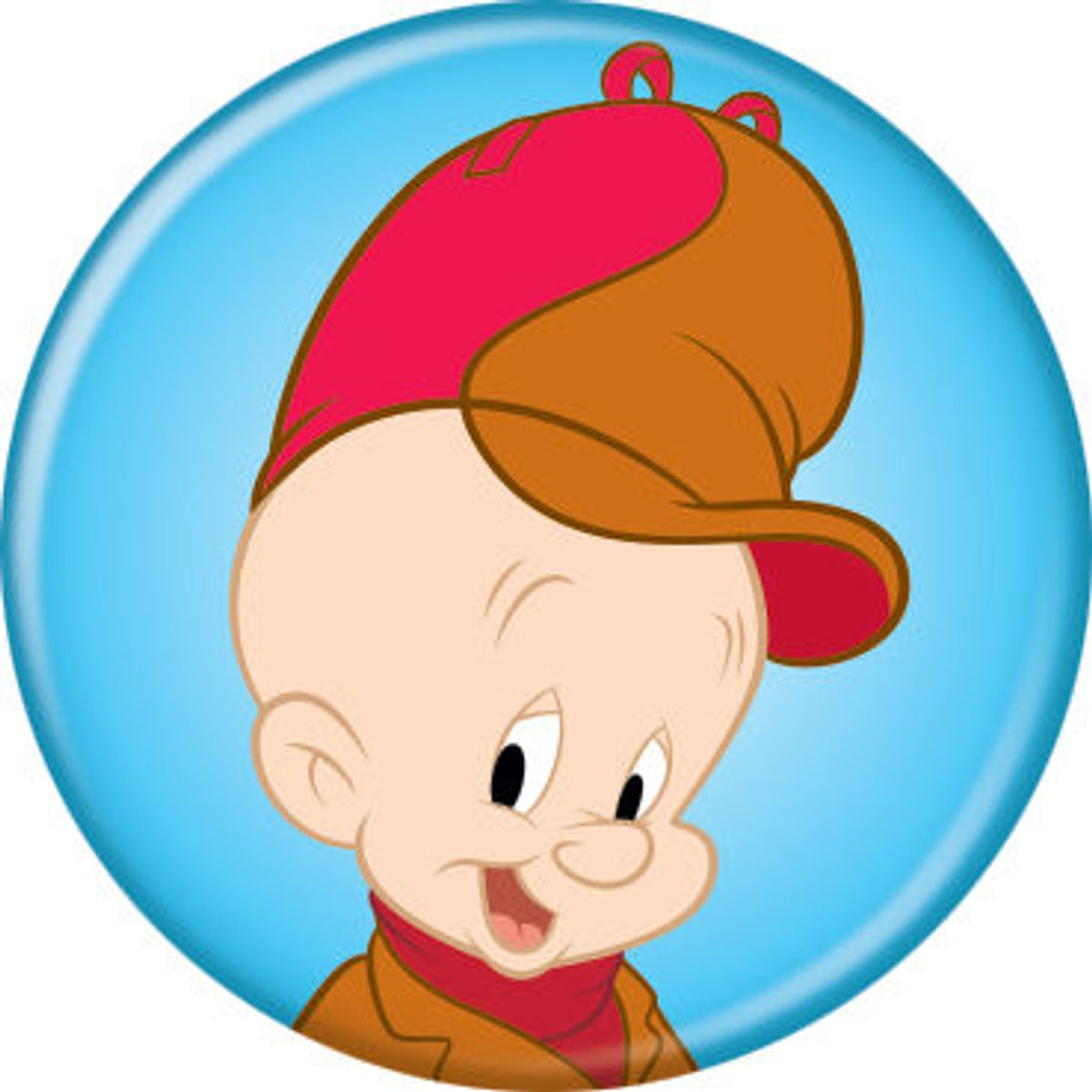 Looney Tunes - Elmer Fudd on Blue Button