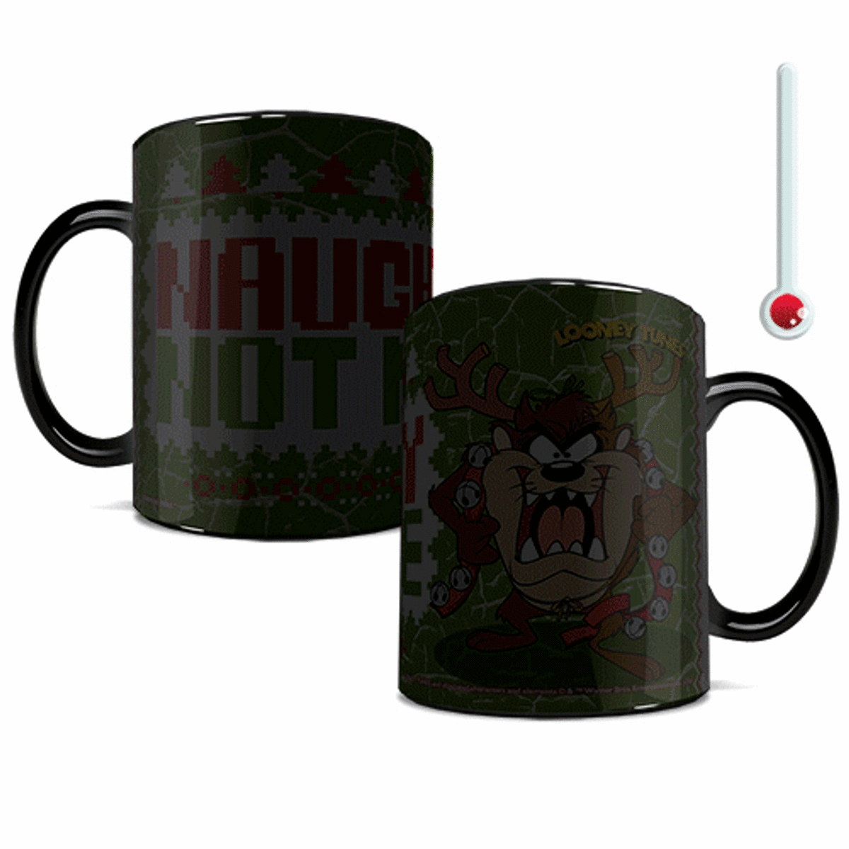 Looney Tunes Naughty Not Nice Morphing Mug