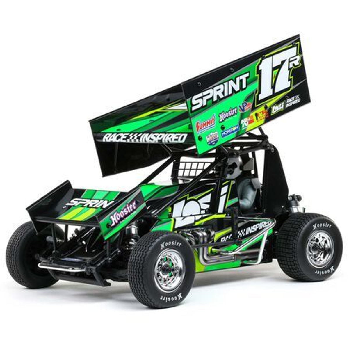 Losi 1/10 22S RC Sprint Car Brushless 2wd RTR - Green