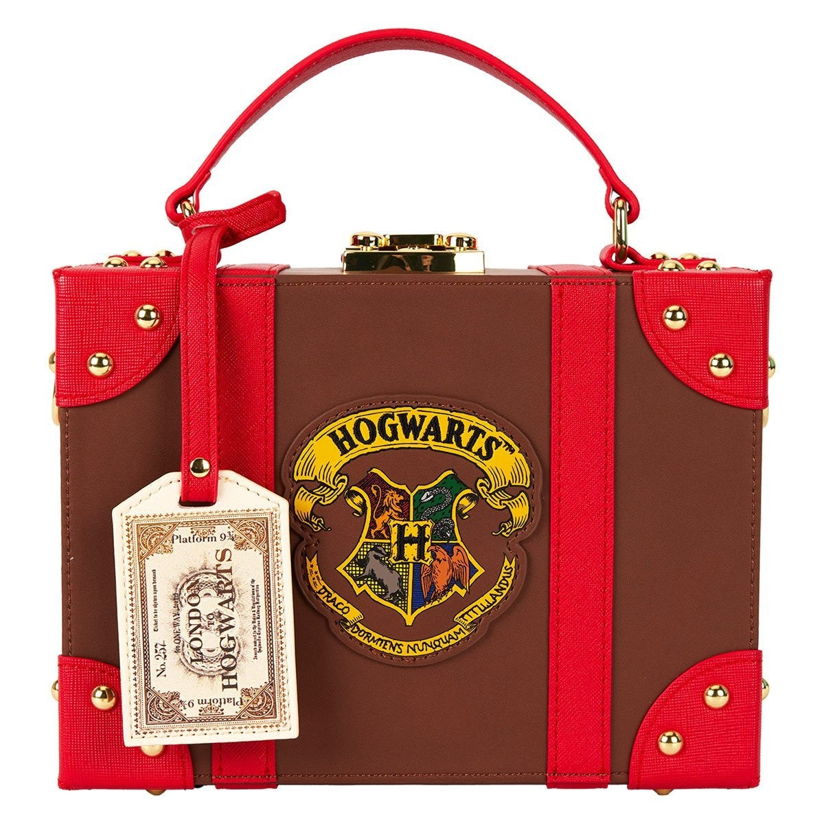 Loungefly Harry Potter Hogwarts Express Luggage Crossbody Purse