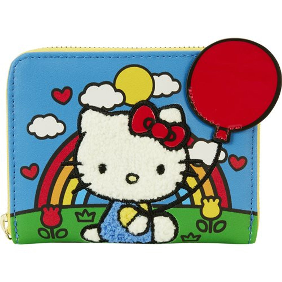 Loungefly Hello Kitty 50th Anniversary Chenille Zip Around Wallet