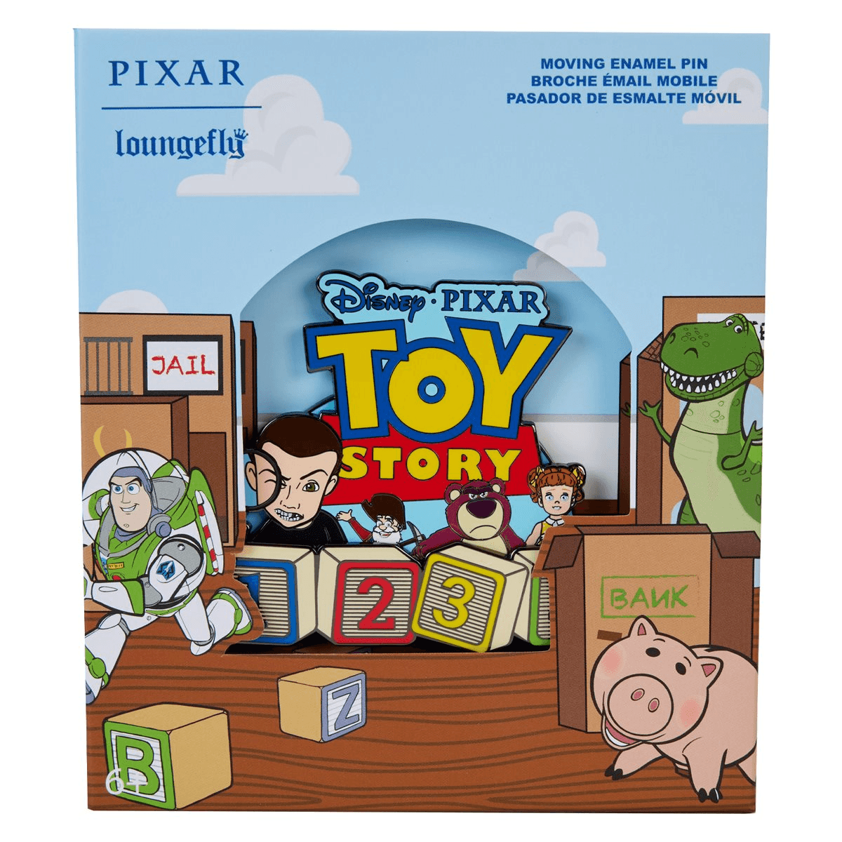 Loungefly Toy Story Baddies 3" Collector Box Pin