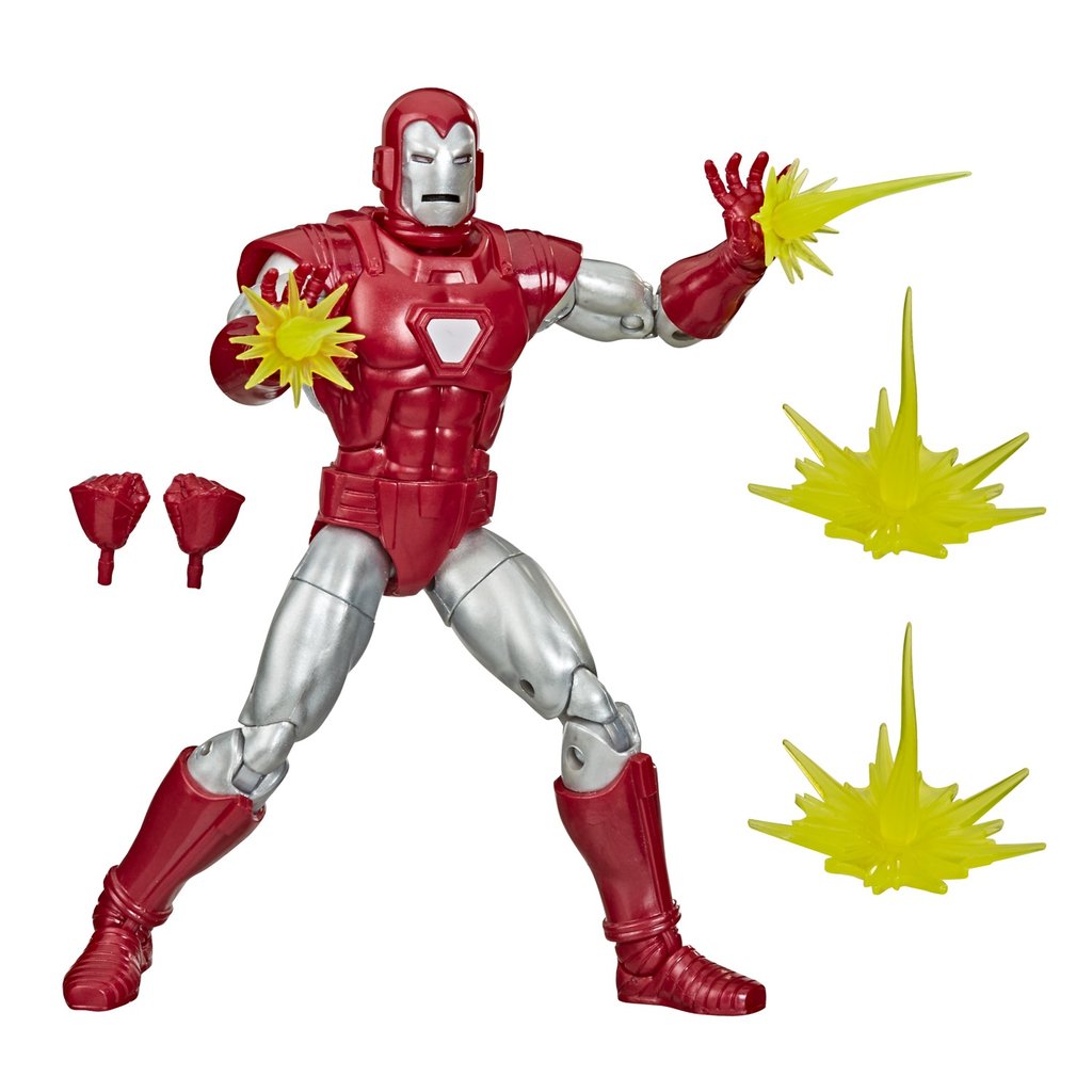 Marvel Legends 6 Inch Action Figure Silver Centurion Iron Man
