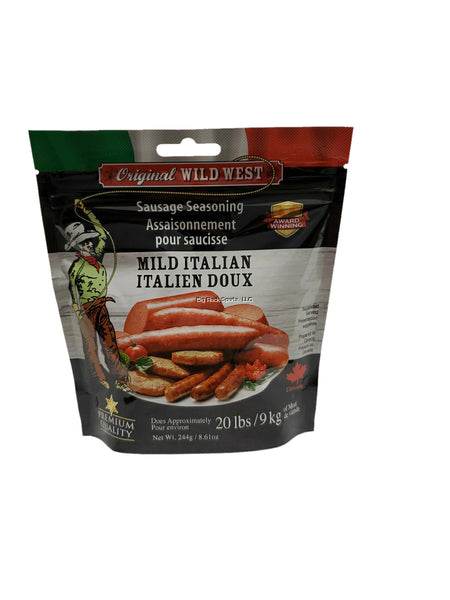 Wild West Mild Italian Sausage Seasoning - Uncle Mike's Outdoors and More!