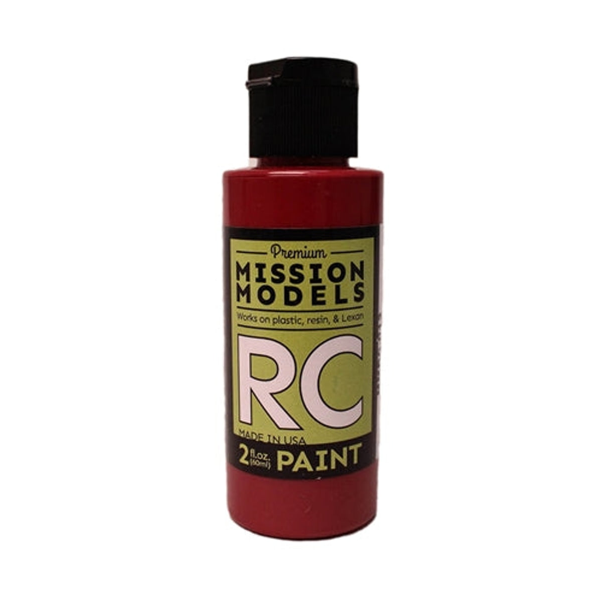 Mission Models MMRC-013 Water-based RC Paint, 2 oz bottle, Burgundy