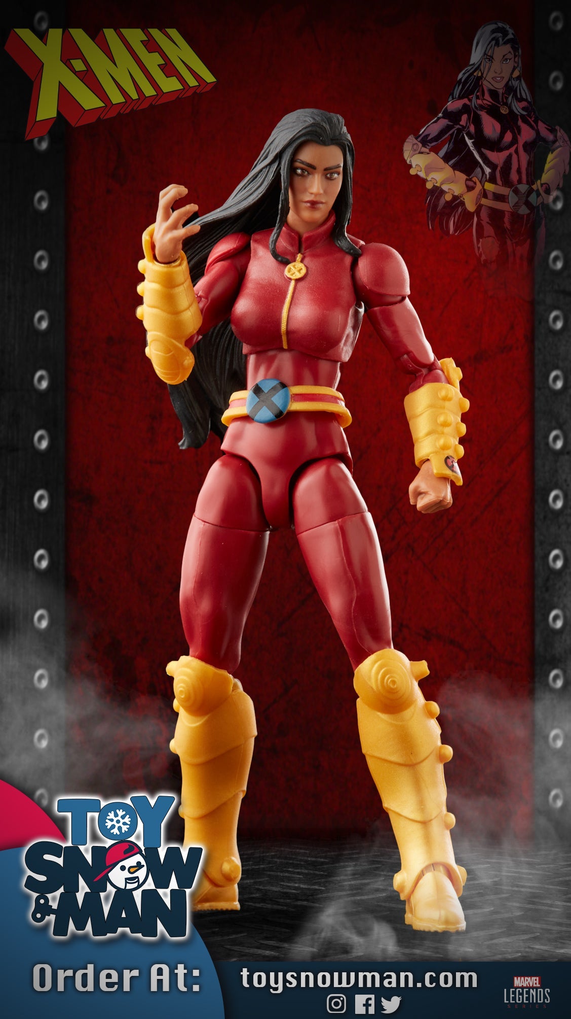 Marvel Legends Series: Monet St. Croix X-Men Figure