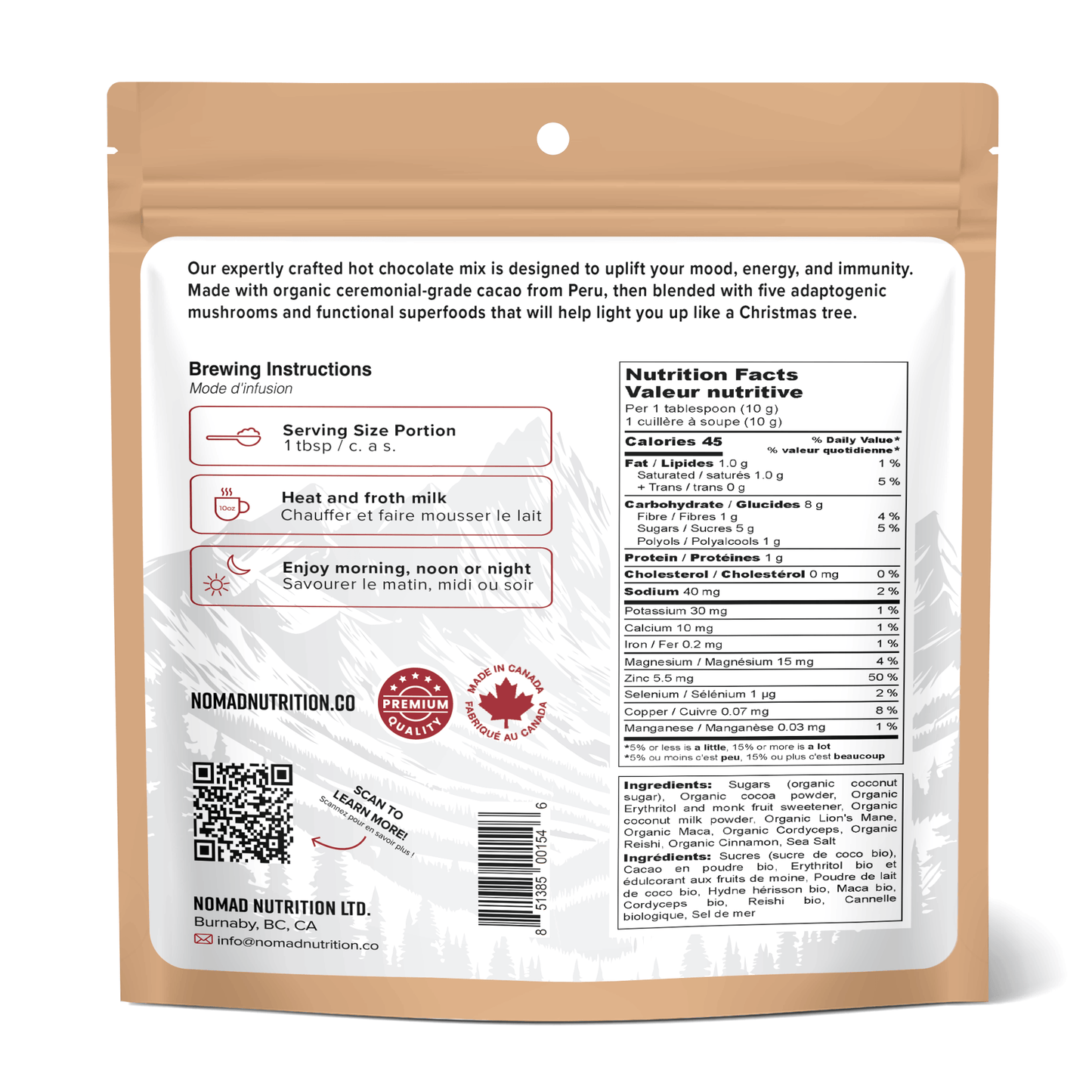 Adaptogenic Hot Chocolate