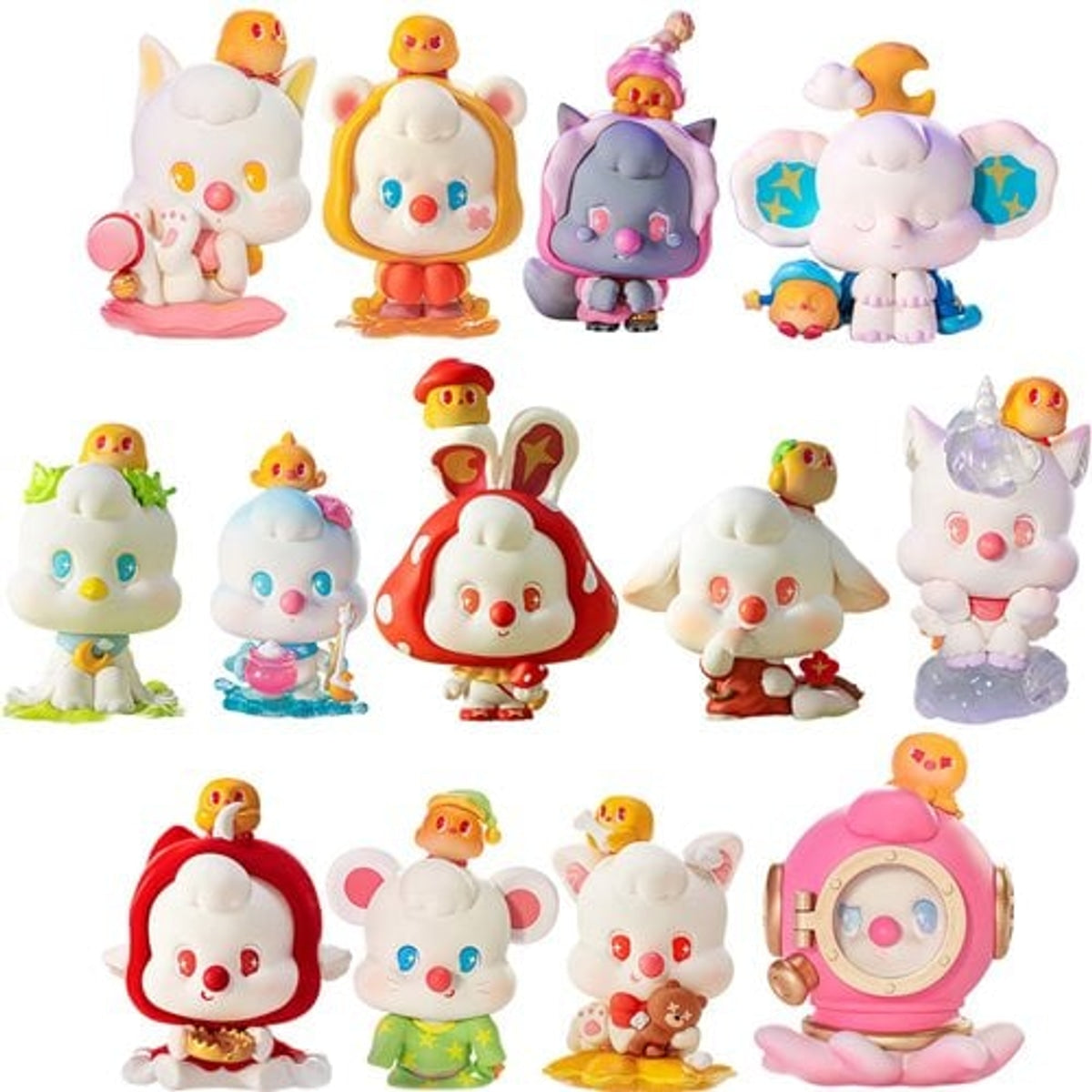 OHKU Designer Art Toys Moi Gentle Souls 4" Blind Box Mini Figure