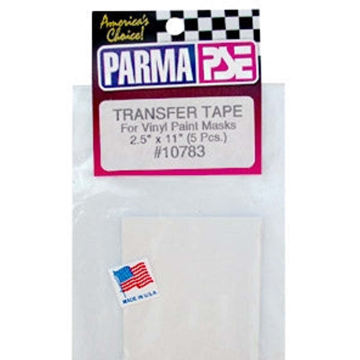 Parma 10783 PSE Clear Transfer Tape For Vinyl Paint Masks NIB
