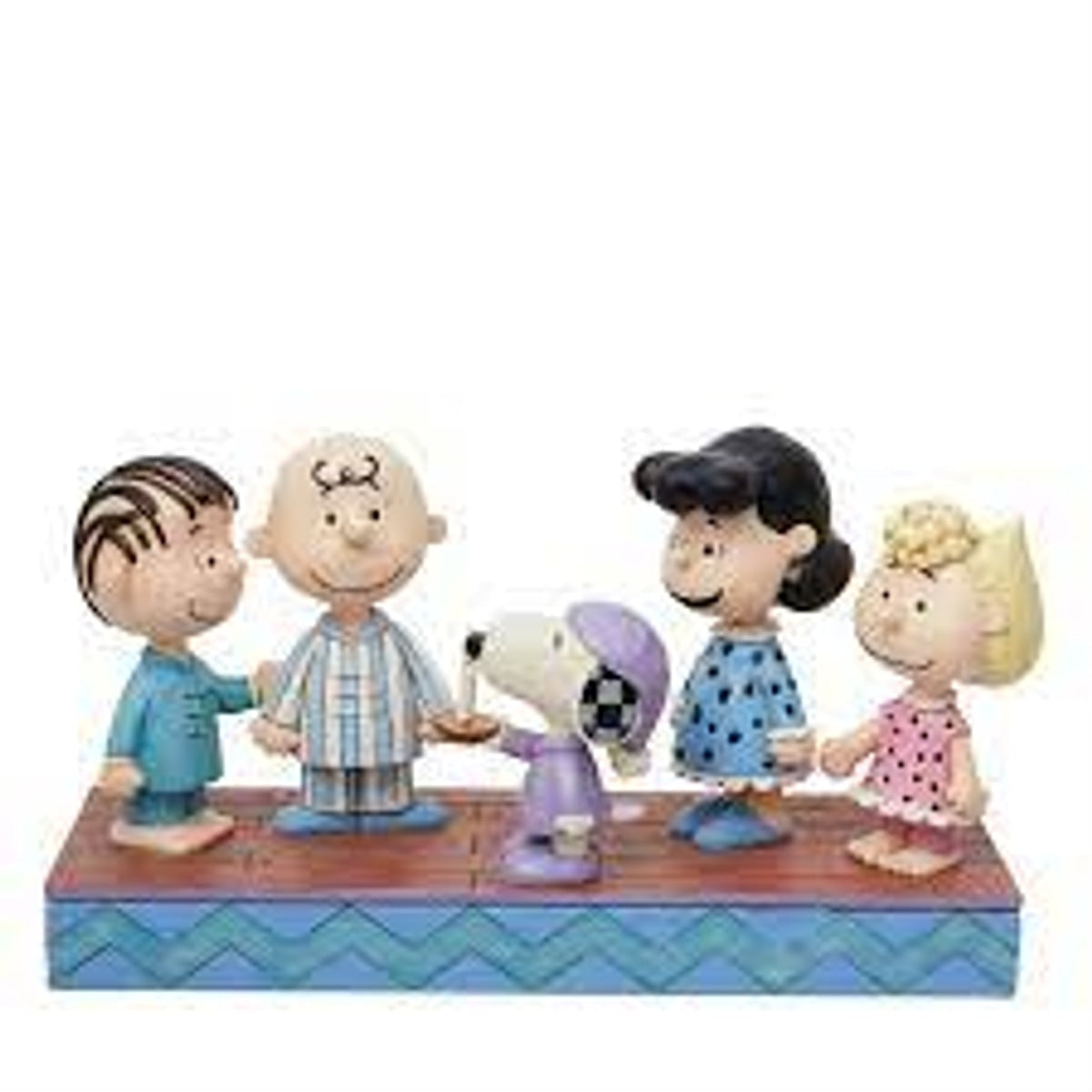 Peanuts Gang in Christmas Pajamas Jim Shore