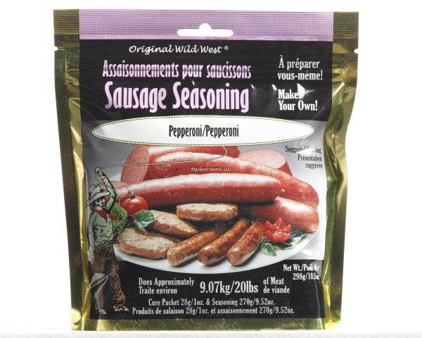 Wild West Pepperoni Sausage Seasoning - Uncle Mike's Outdoors and More!