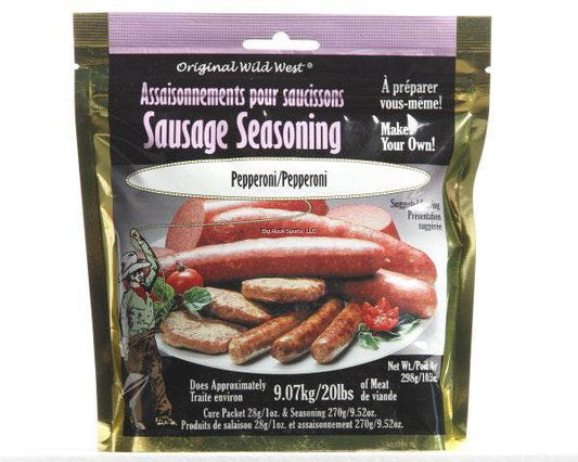 Wild West Pepperoni Sausage Seasoning - Uncle Mike's Outdoors and More!