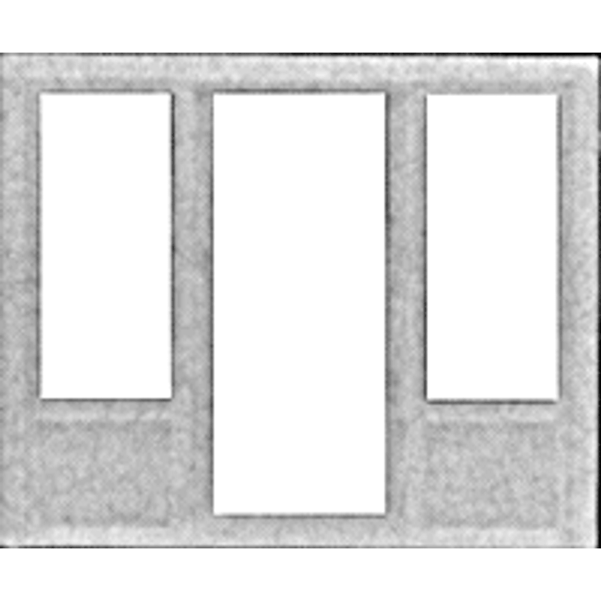 Pikestuff 541-1115 HO Window & Center Door Combo NIB