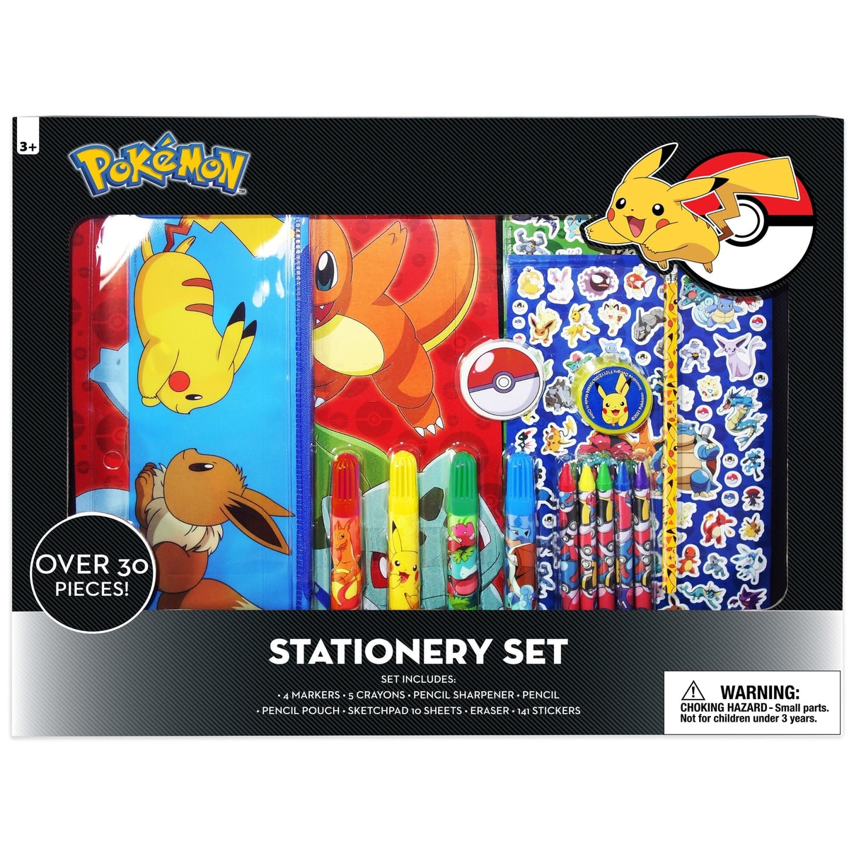 Pokemon 30pcs Stationary Set