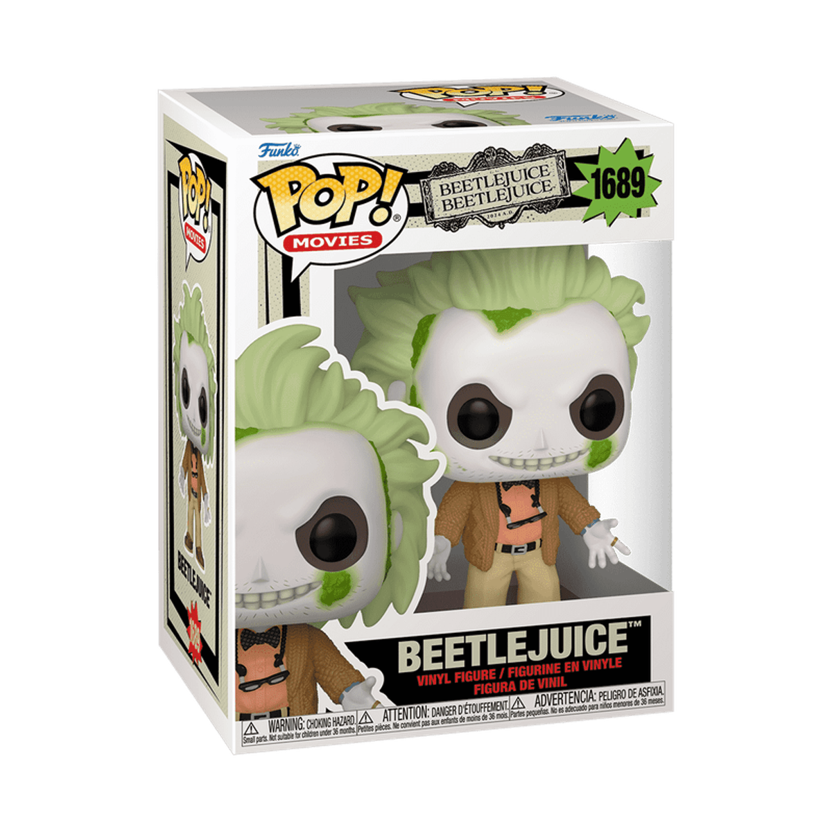 POP! Beetlejuice Beetlejuice - Beetlejuice in Cardigan