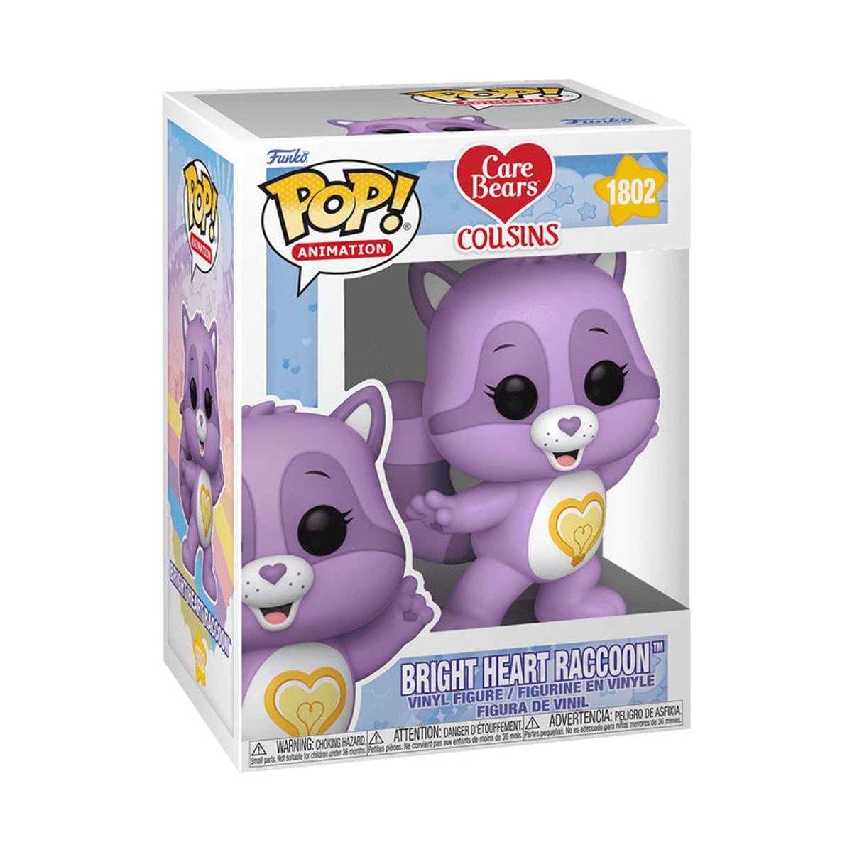 POP! Care Bears Cousins - Bright Heart Raccoon