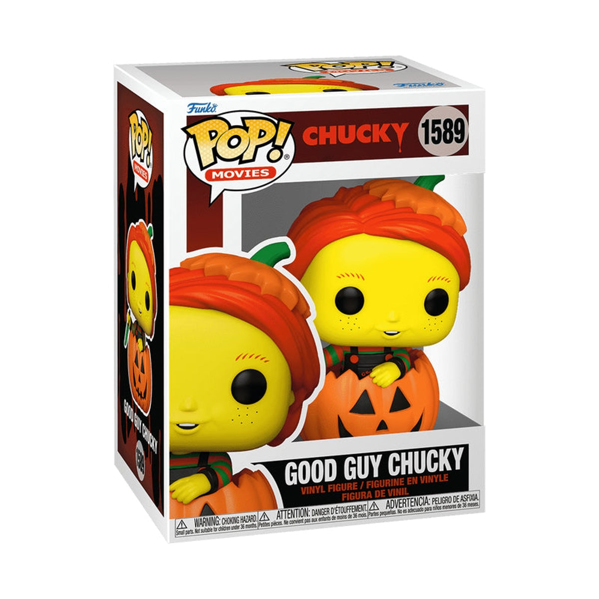 POP! Chucky - Good Guy Chucky in Jack-O-Lantern Black Light