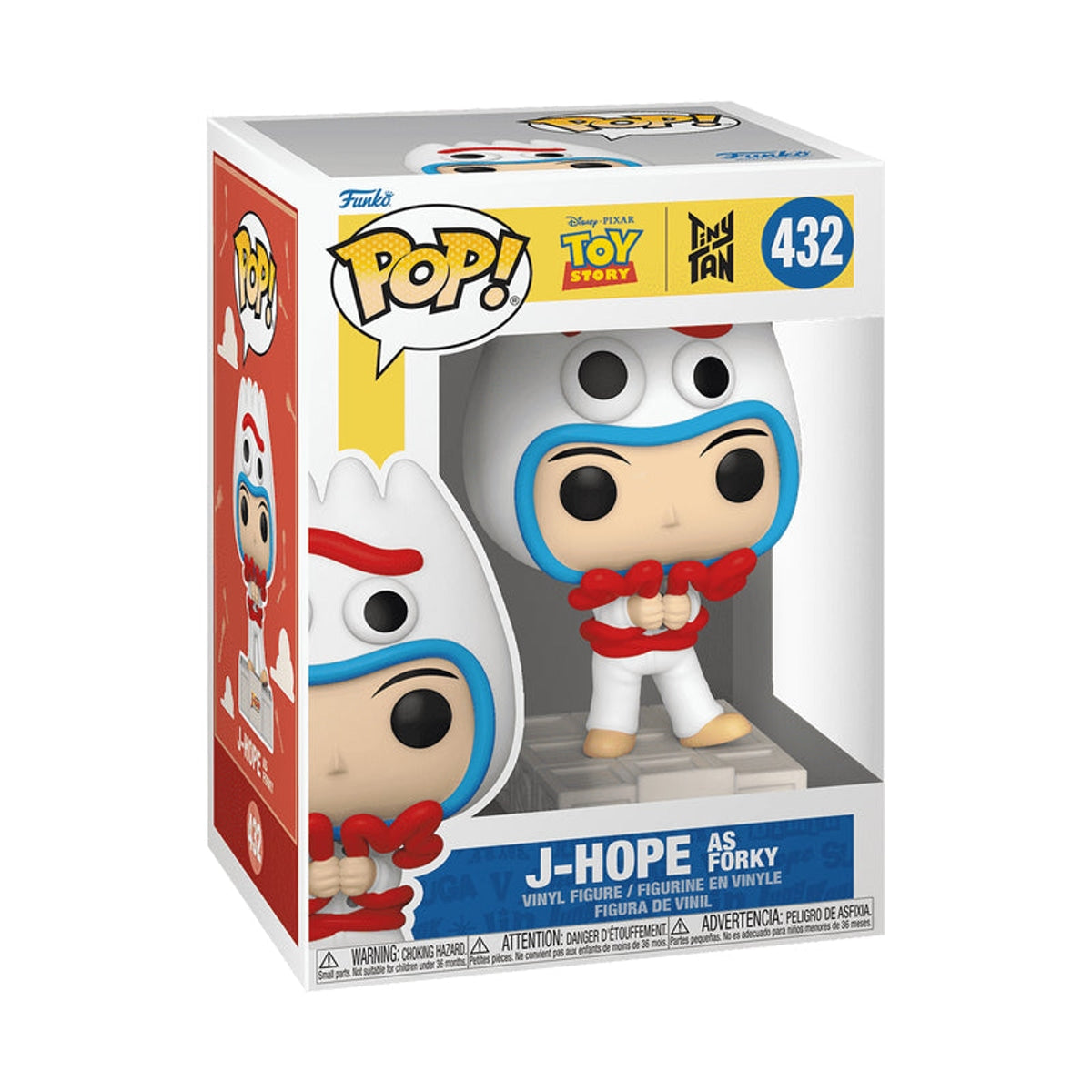 POP! Disney/Pixar Toy Story x Tiny Tan - J-Hope as Forky