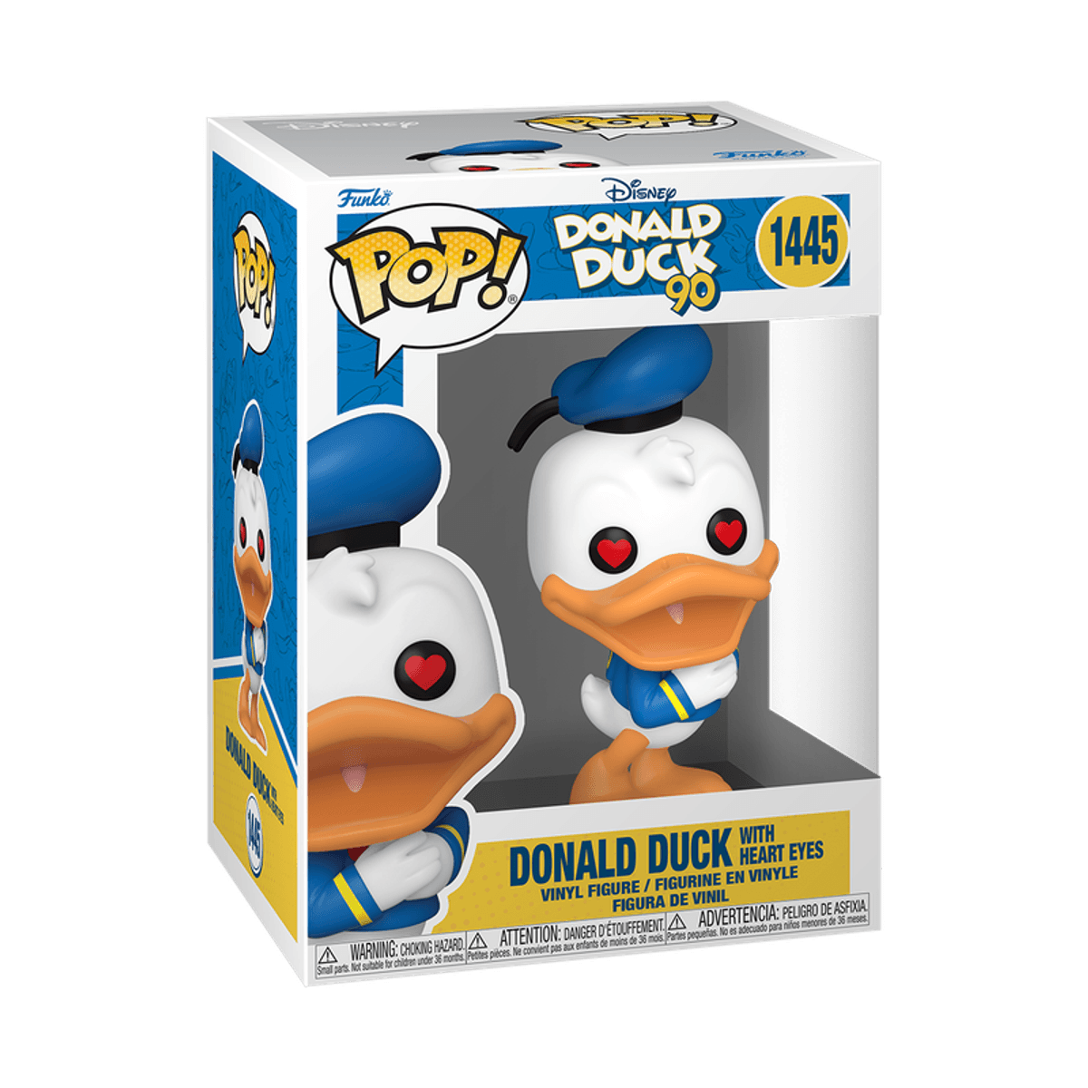 POP! Donald Duck 90th Anniversary - Donald with Heart Eyes