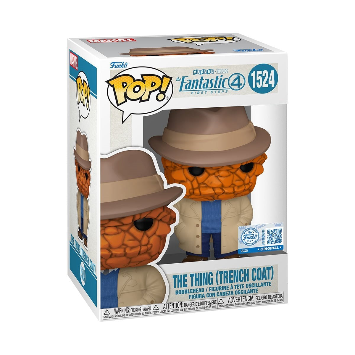 POP! Fantastic Four: First Steps - The Thing (Trench Coat) EE Exclusive