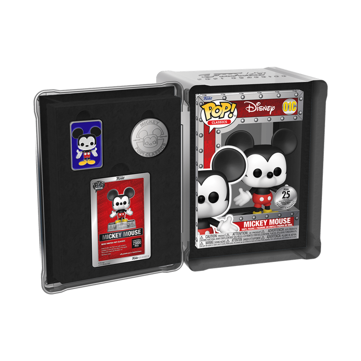 POP! Mickey Mouse Funko 25th Anniversary Tin