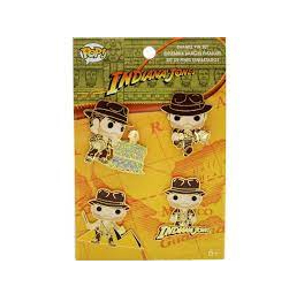 POP! Pins - Indiana Jones 4pk