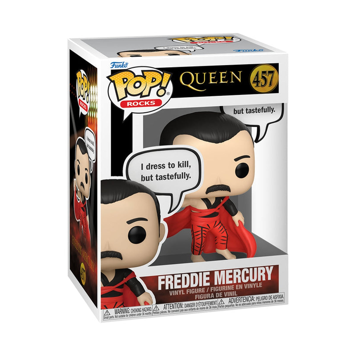 POP! Sayings Queen - Freddie Mercury (I Dress to Kill)