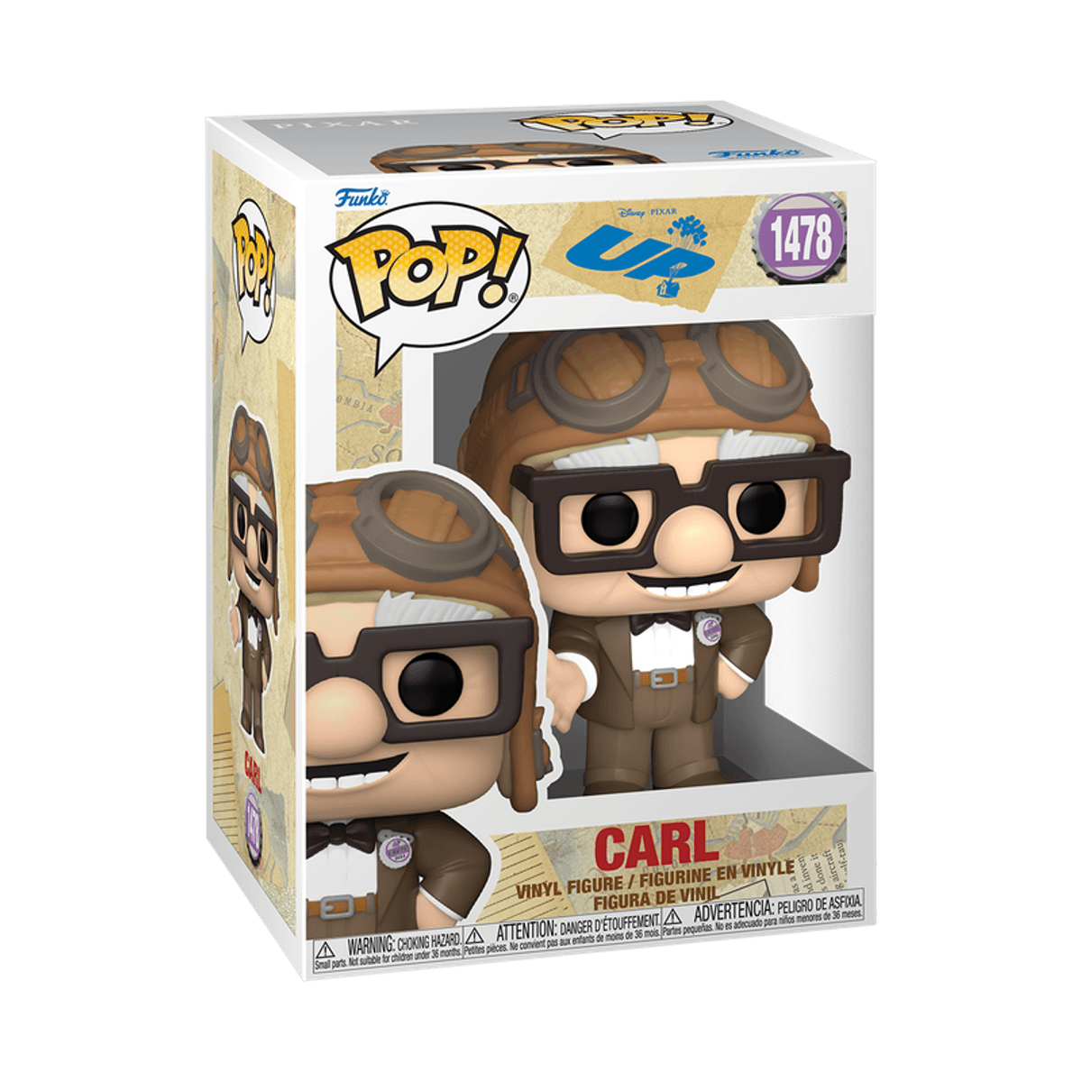 POP! UP - Carl in Aviator Hat