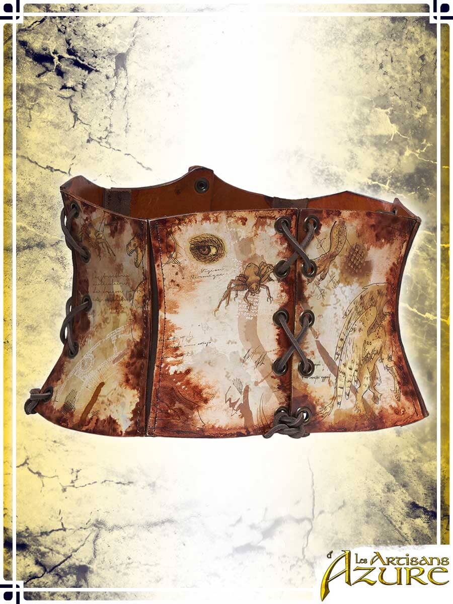 Long Corset Belt Manuscript – Fantastic Bestiary