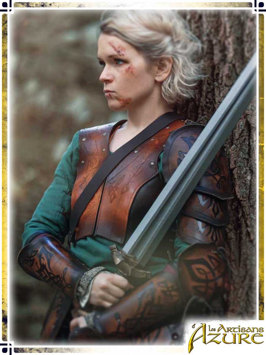 Shieldmaiden Cuirass - Short - Epic/Amber