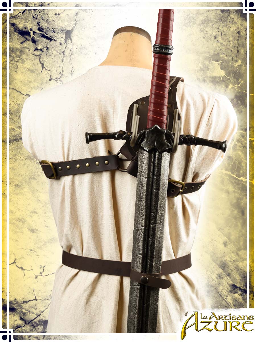 Back Scabbard with Hooks