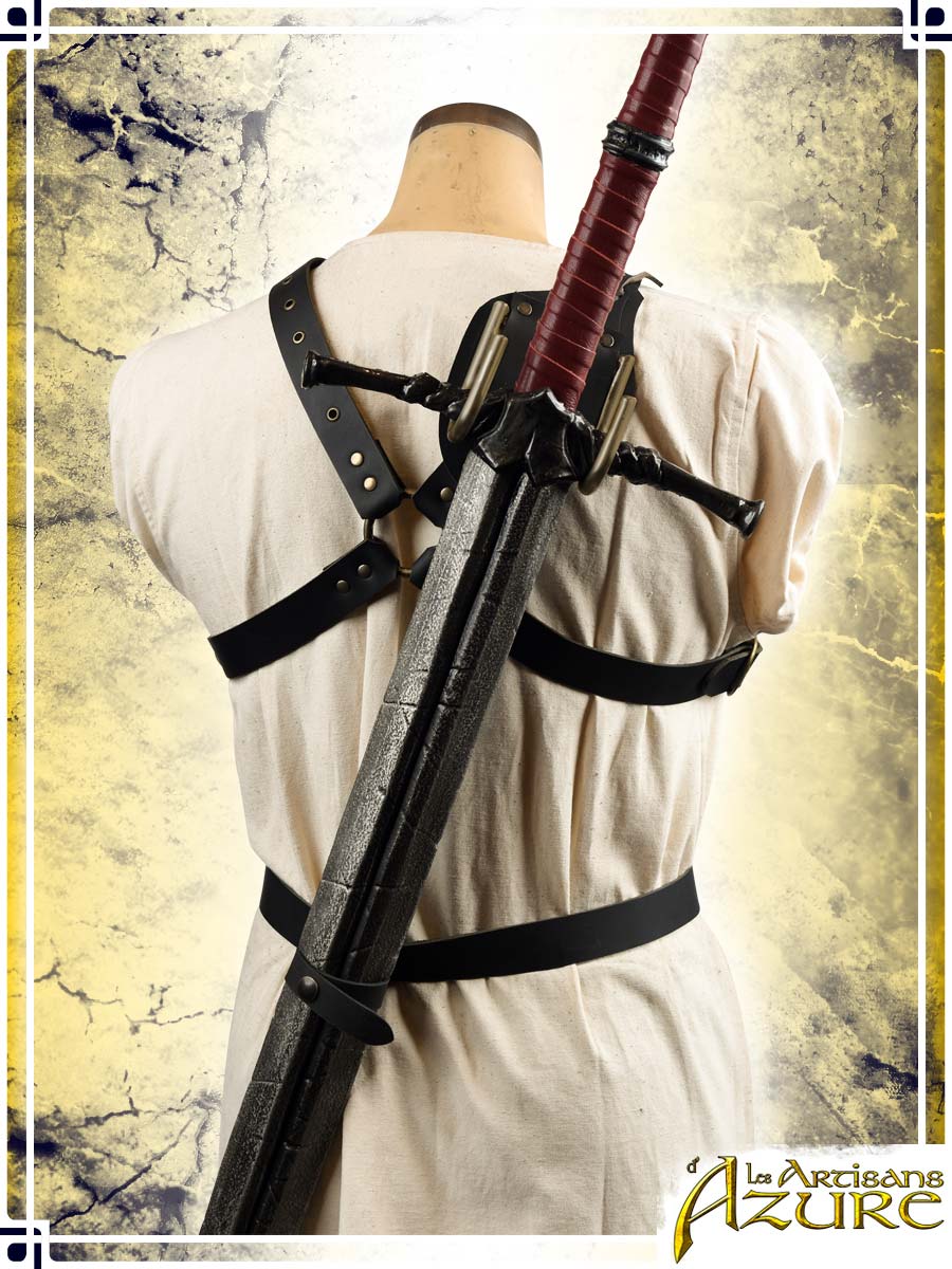 Back Scabbard with Hooks