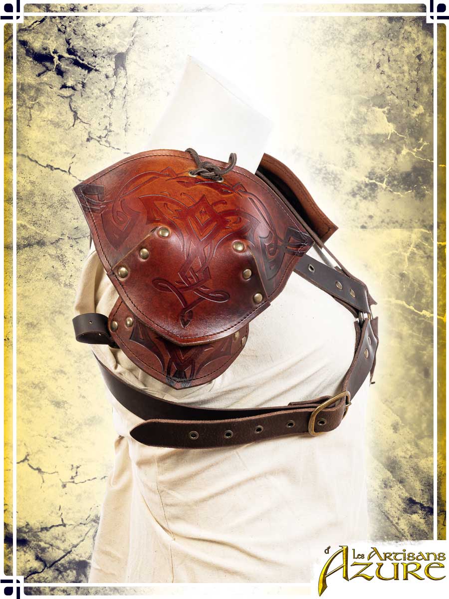 Shieldmaiden Pauldrons - Epic/Amber