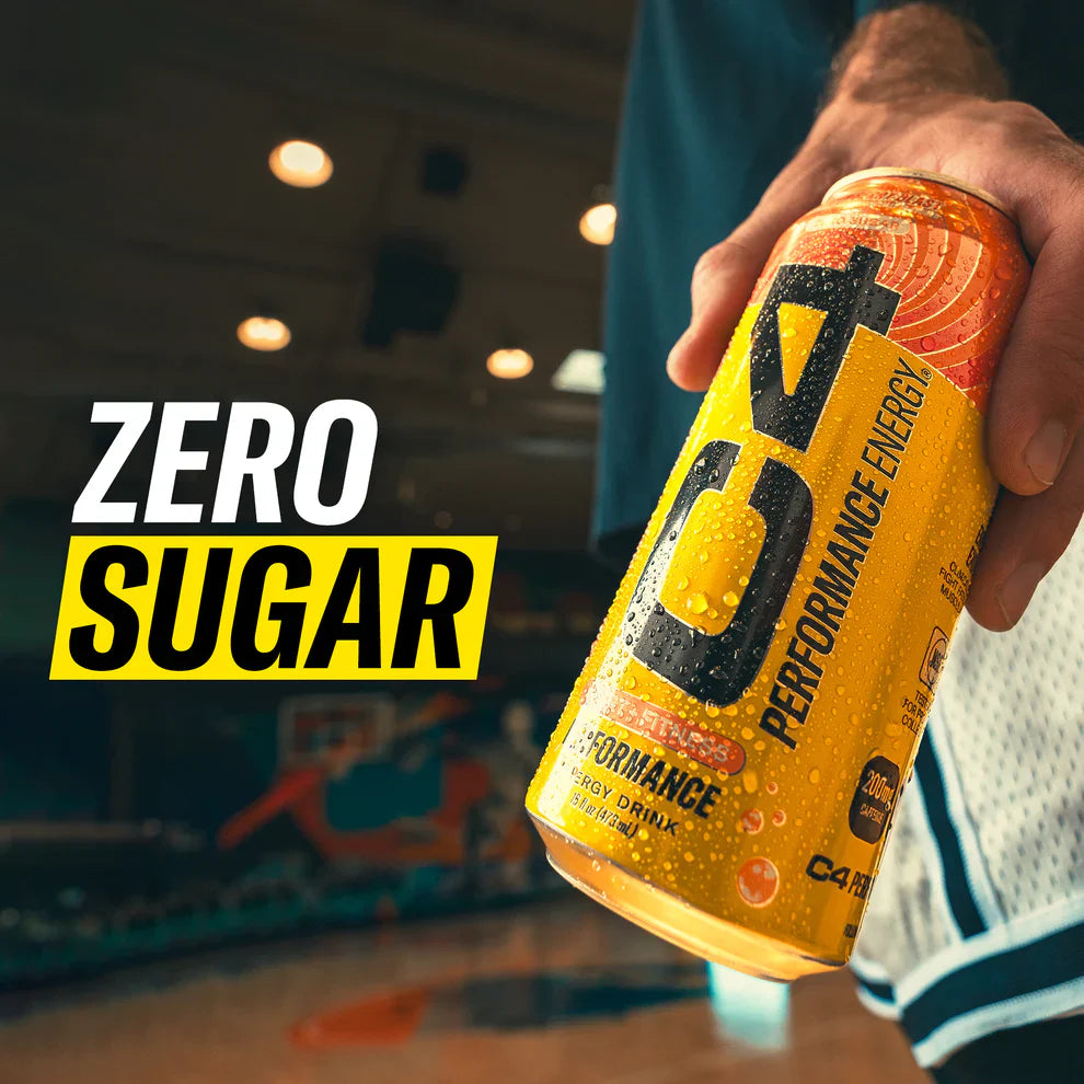 C4 - Performance Energy Straw Watermelon (12 x 473ml 12)