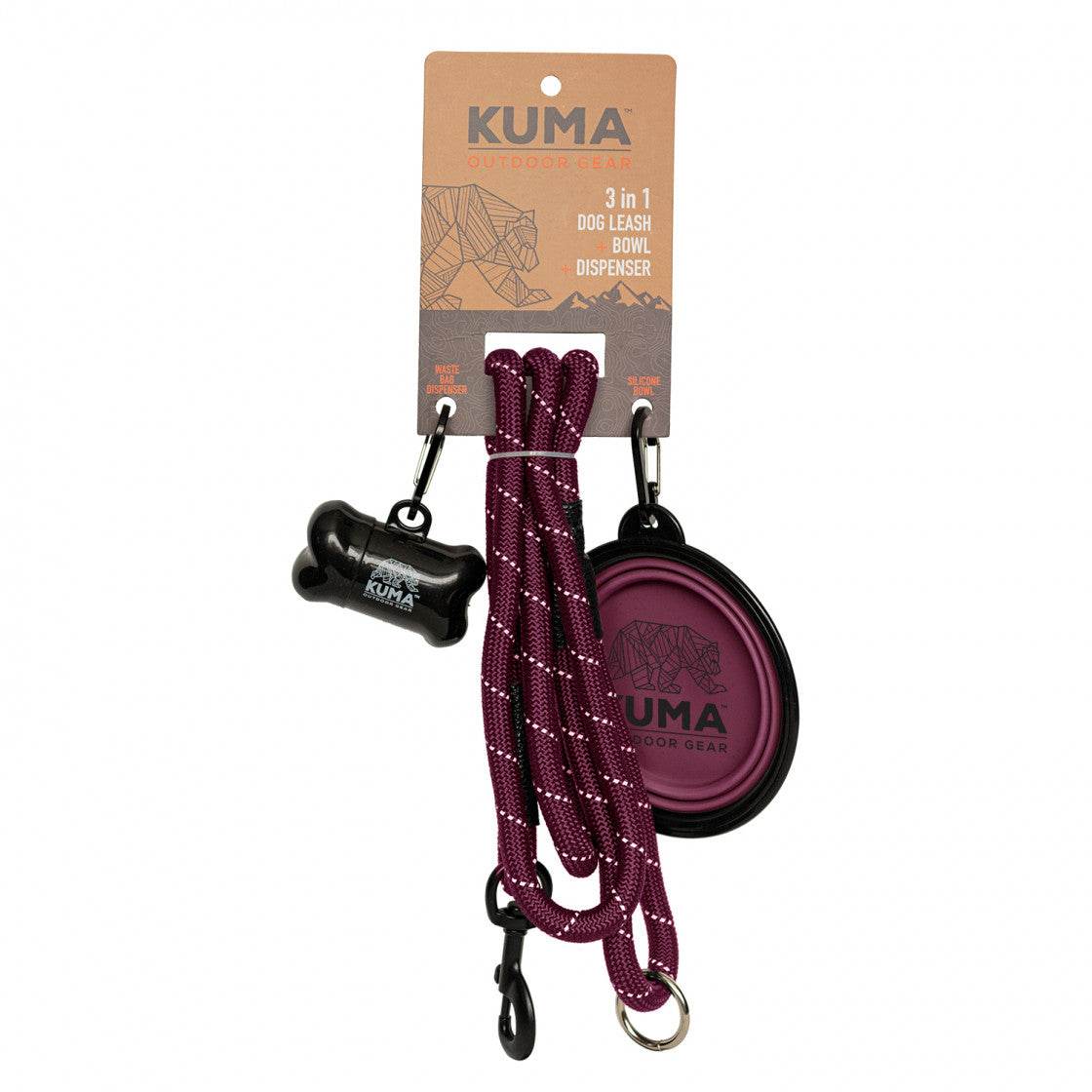 Kuma 3-in-1 Dog Leash - Uncle Mike's Outdoors and More!