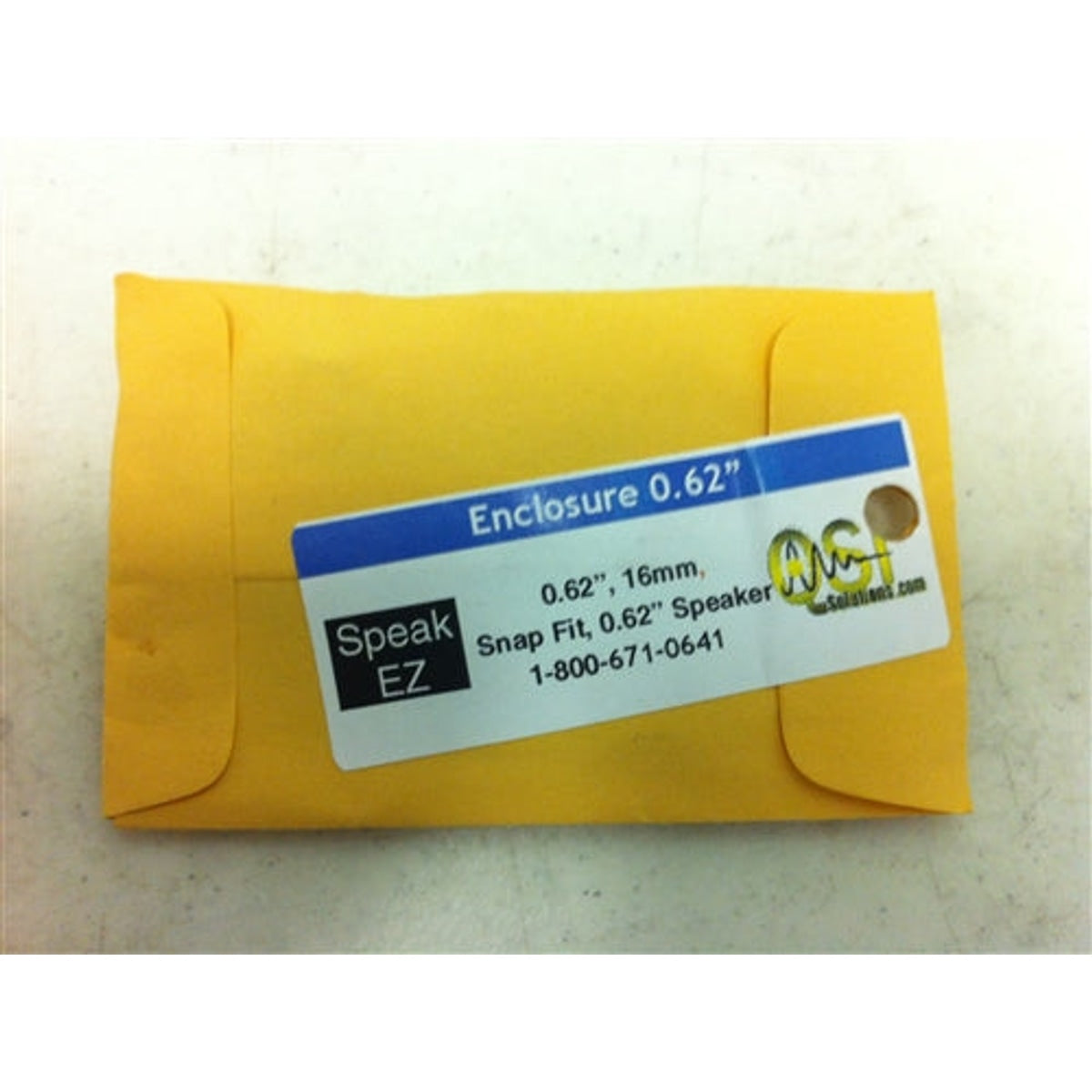 QSI Solutions TDSENC0.62 Tony's Dream Speaker Enclosure For 0.62" Speaker (Not Included) NIB