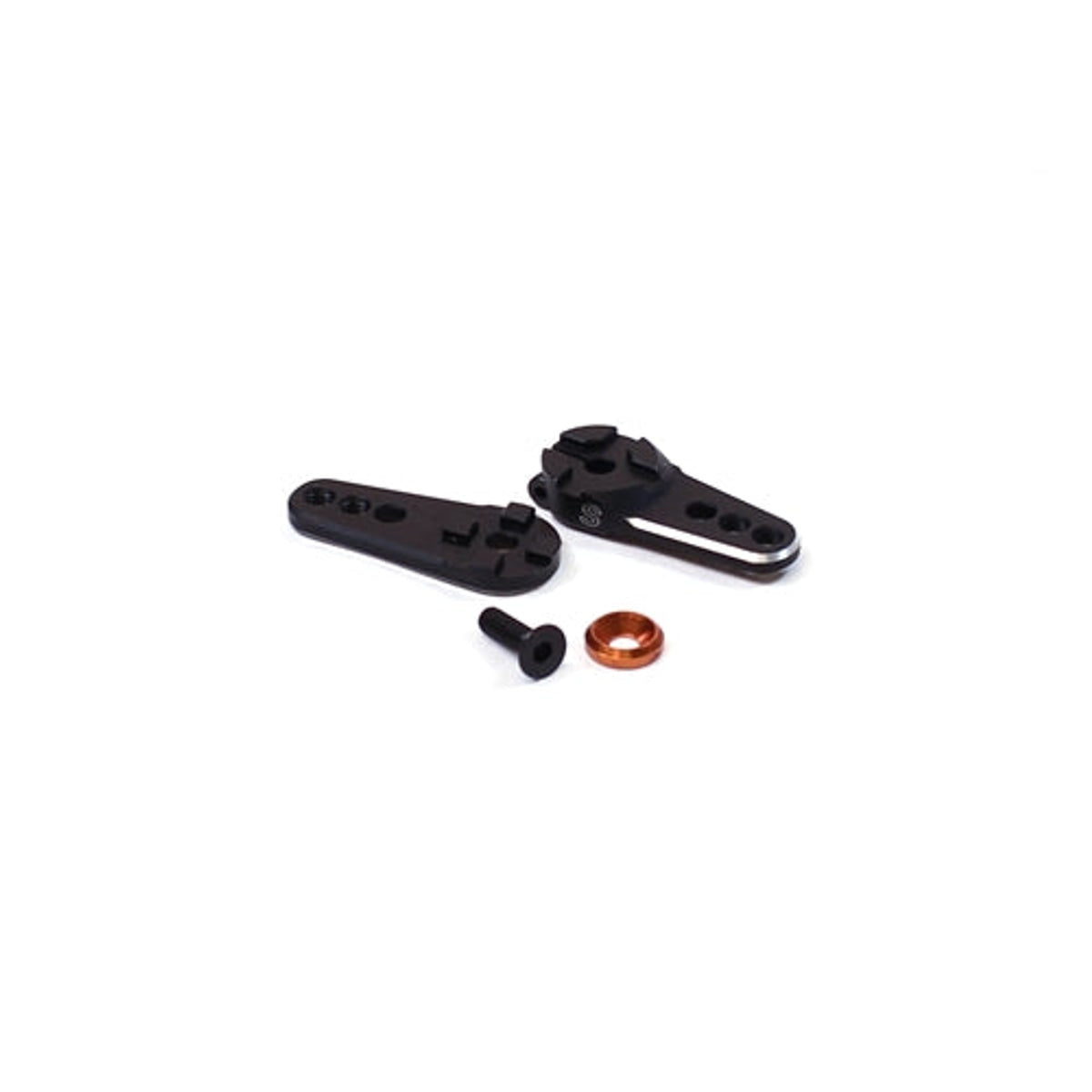 Racers Edge RCE10210S Aluminum Clamping Adjustable Double Servo Arm 23 Tooth for Sanwa NIB