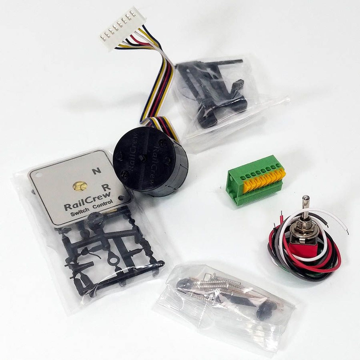 Rapido RailCrew Switch Machine with Operating Switch Stand - Single