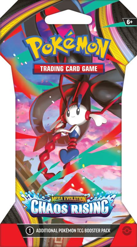 Pokemon TCG: Mega Evolution Chaos Rising Sleeved Booster