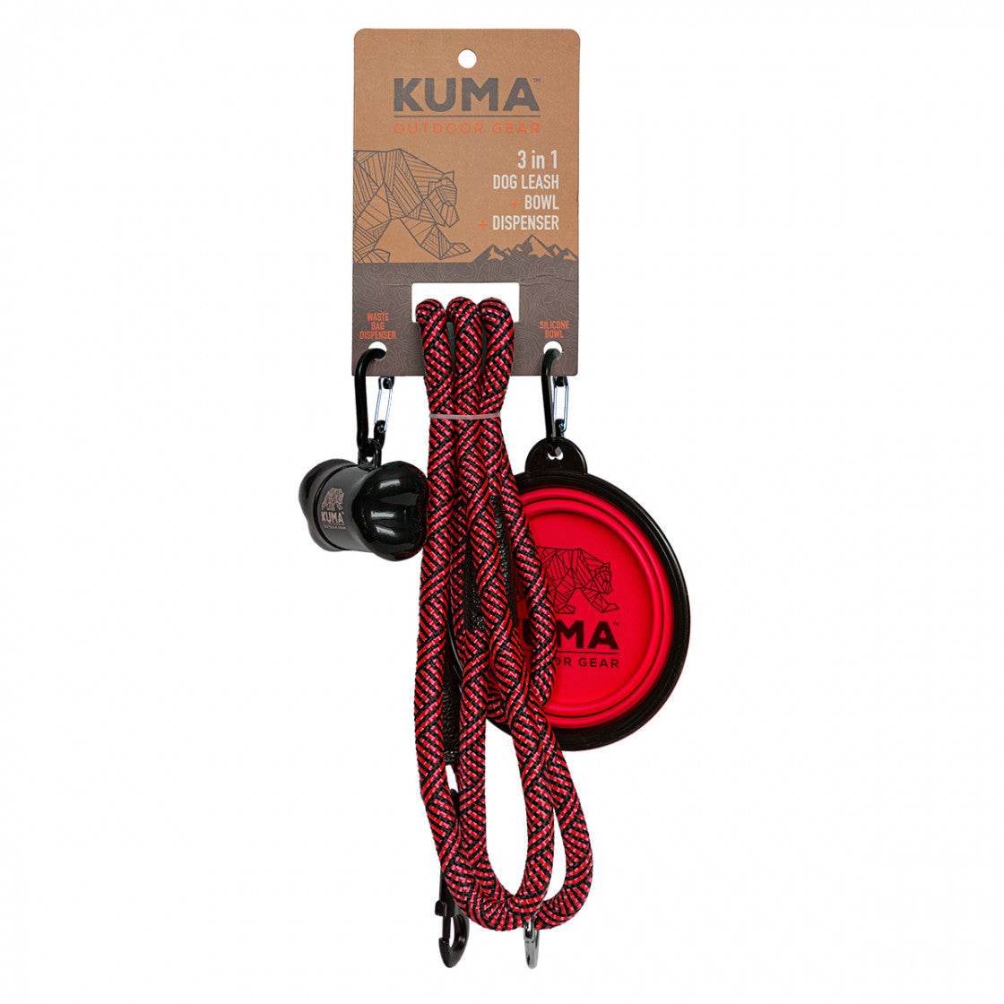 Kuma 3-in-1 Dog Leash - Uncle Mike's Outdoors and More!