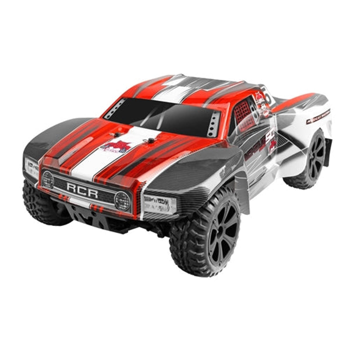 Redcat Racing Blackout SC 1/10 Electric Brushed 4x4 RC Short Course Truck - Red