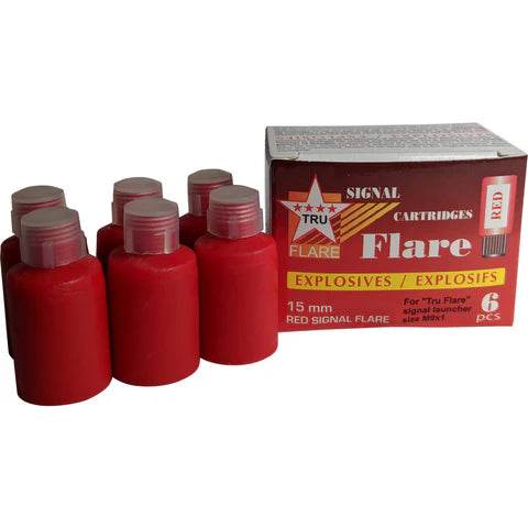 Tru Flare Red Flares 6pk - Uncle Mike's Outdoors and More!