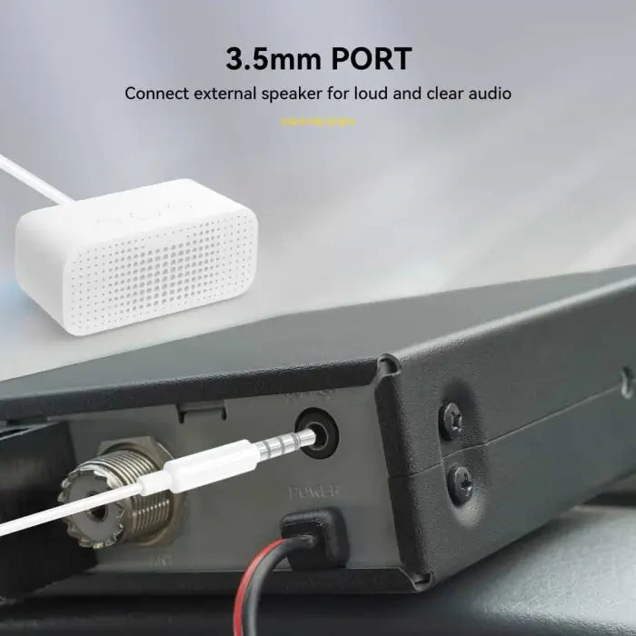 Retevis MB2 40 Channel AM/FM CB Radio Plug & Play With Cigarette Lighter Plug
