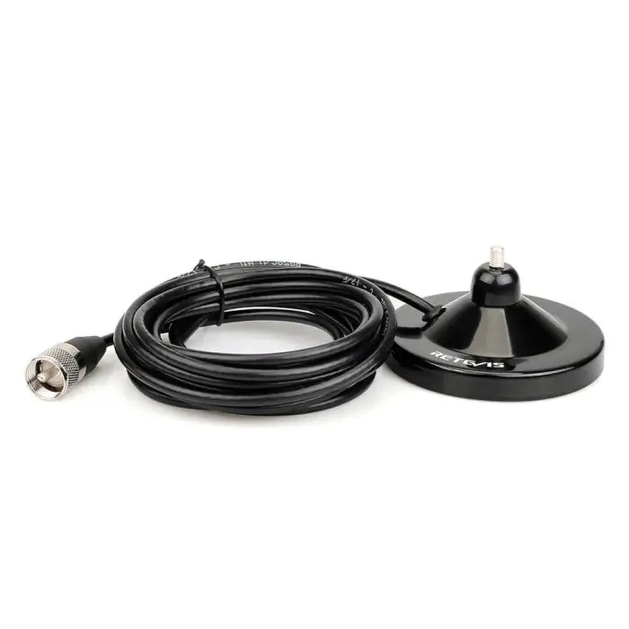 Retevis MR100 50CM Dual Band Mobile Magnet Mount Amateur Ham Radio Antenna