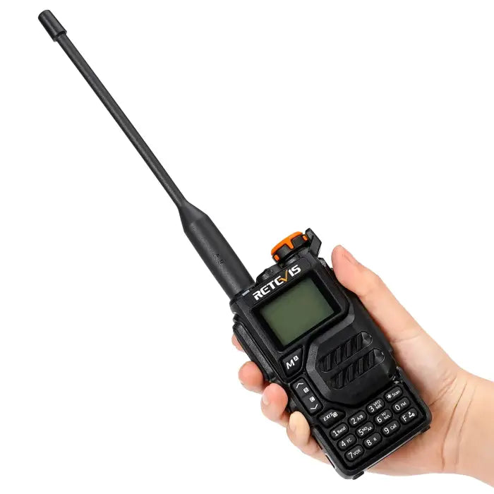 Retevis RA79 (UV-K5) Portable Handheld Multiband Amateur Ham Radio Transceiver Scanner Frequency Counter